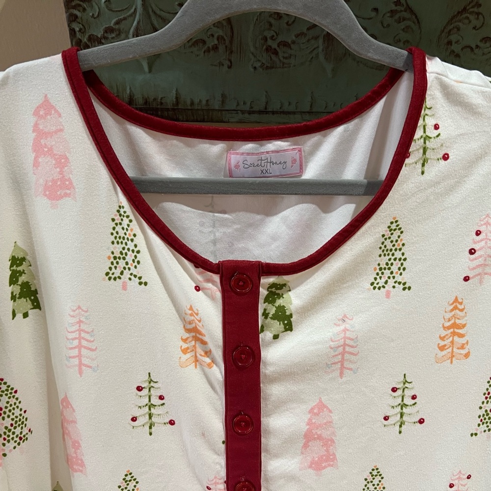 Sweethoney Nightgown Womens Lounge Pajamas Xxl View 4
